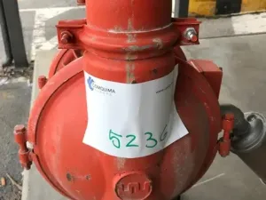 USED WILDEN P8 IRON DIAPHRAGM PUMP