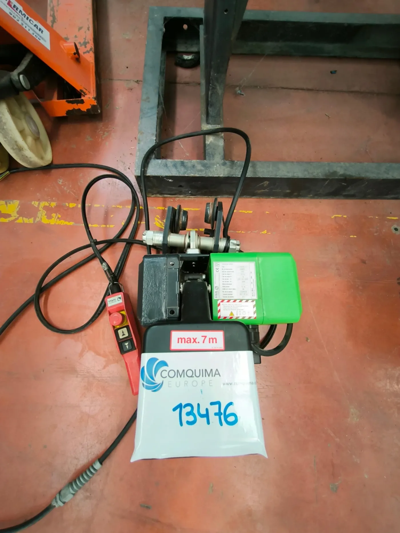STAHL ST05 ROLLER TROLLEY HOIST - 2