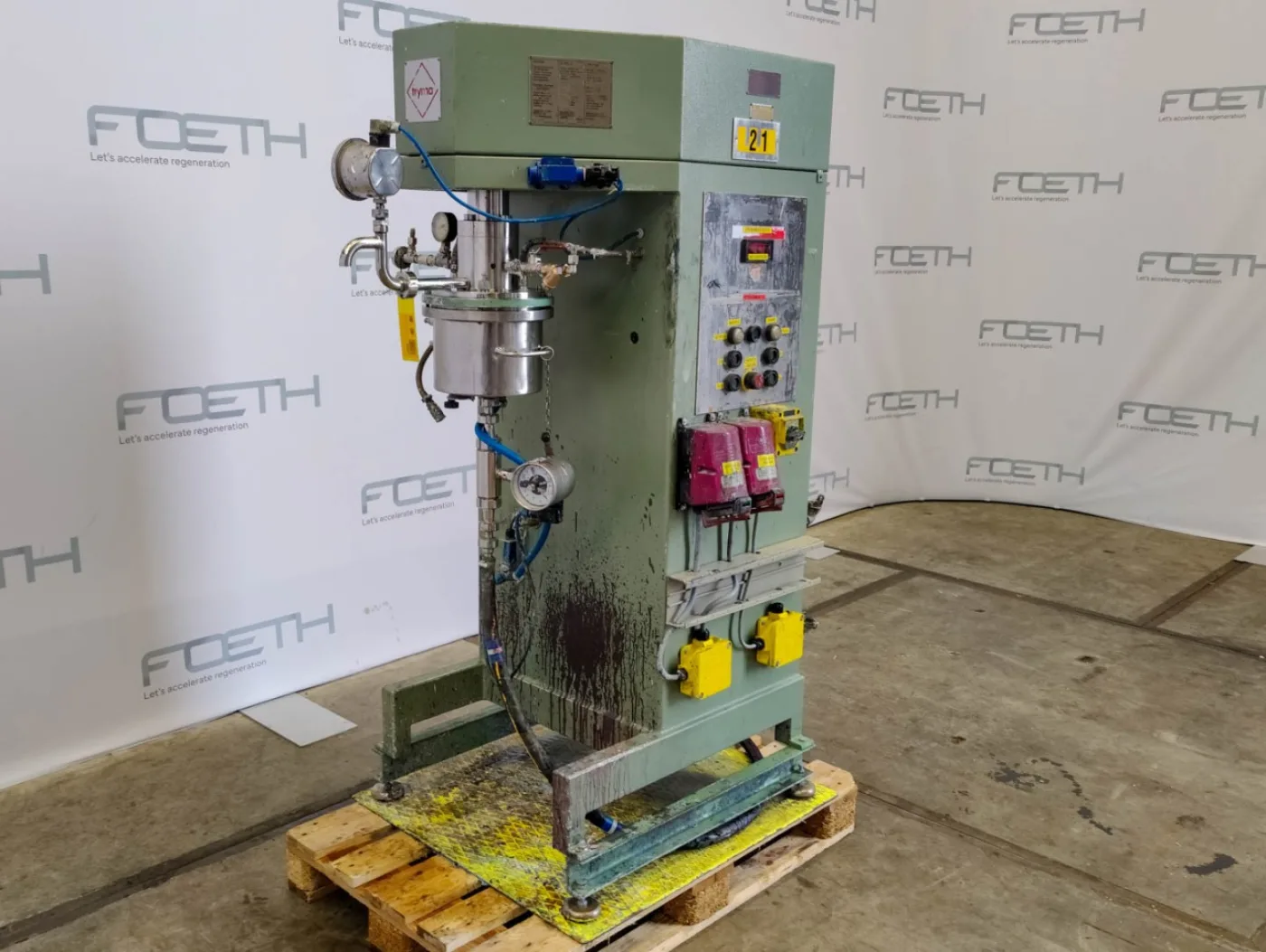 Fryma MS-18 - Sand mill - 7