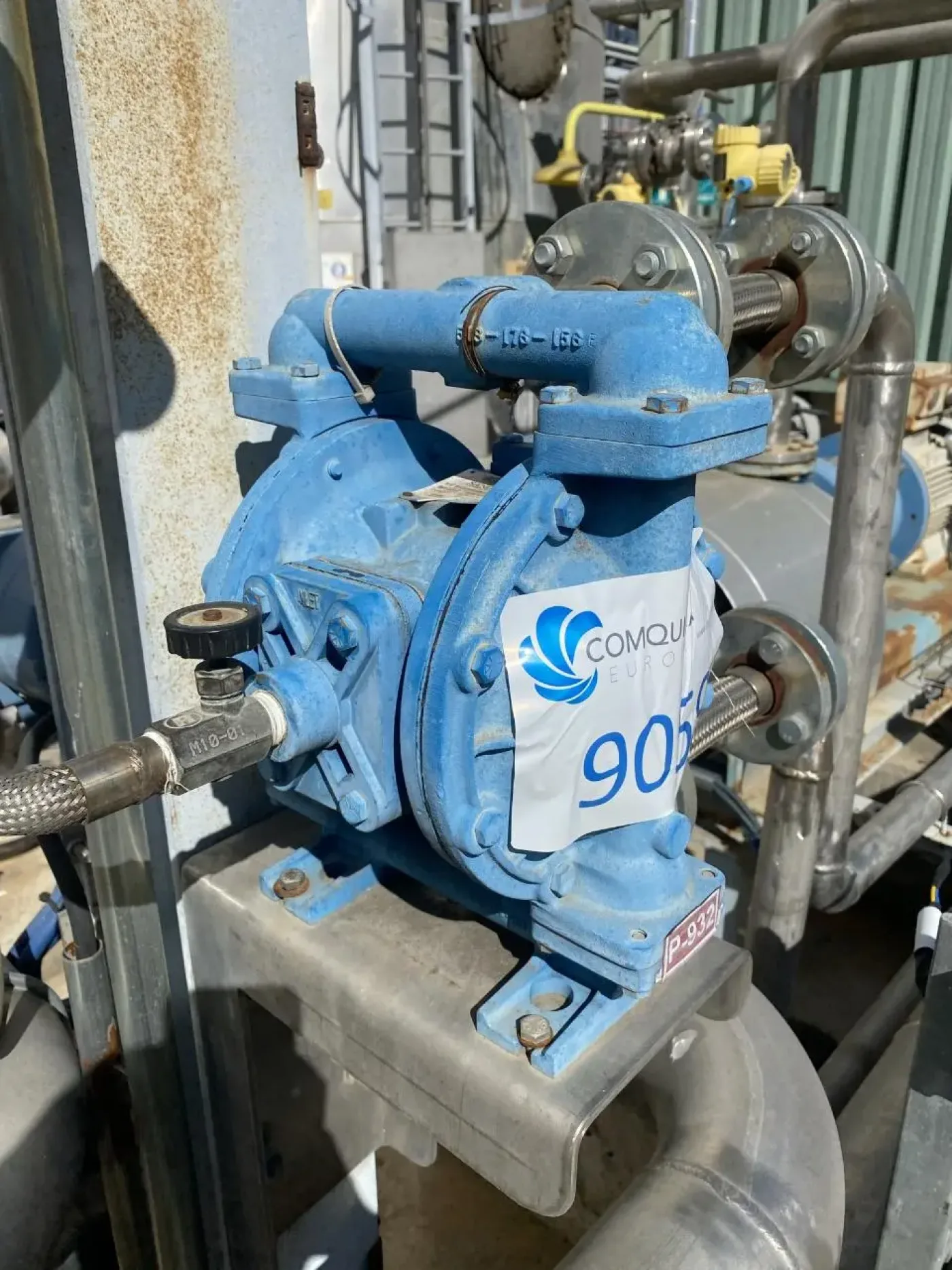 USED AODD SANDPIPER S1F B1ABWABS600 AIR OPERATED DOUBLE DIAPHRAGM PUMP - 6
