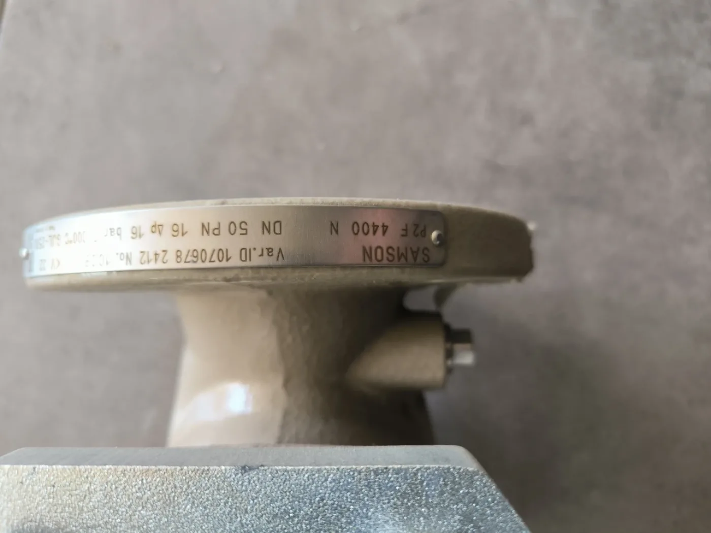 STEAM PRESSURE REDUCING VALVE SAMSON P2F 4400 DN50 PN16 - 3