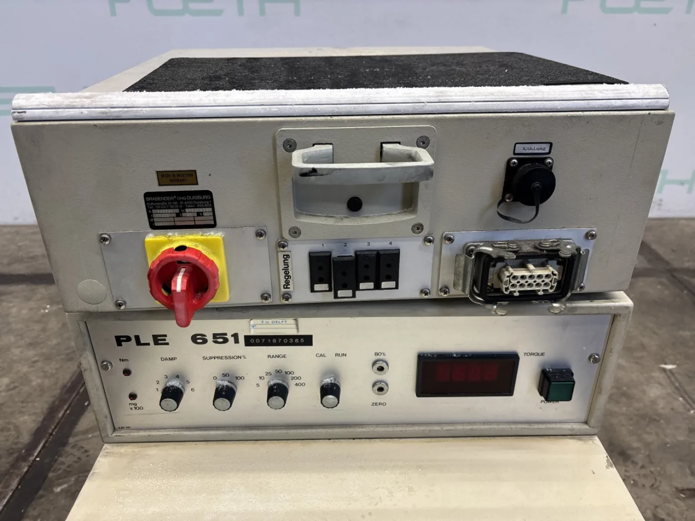 Brabender PLASTI-CORDER / PLE 651 - Viscosity test machine - 6