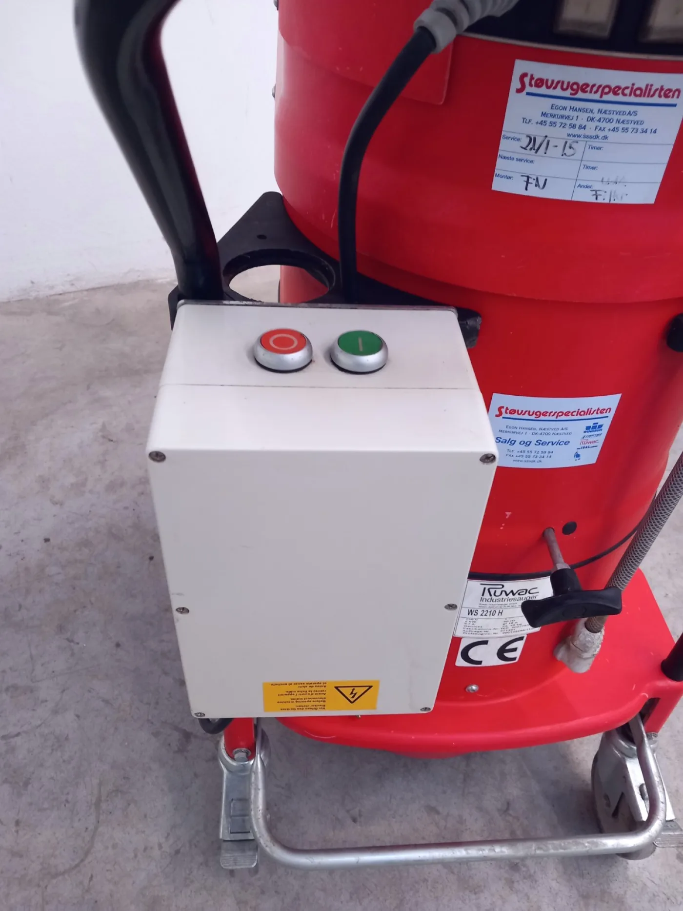 ASPIRATORE – RUWAC – MOD. WS 2210 H - 6