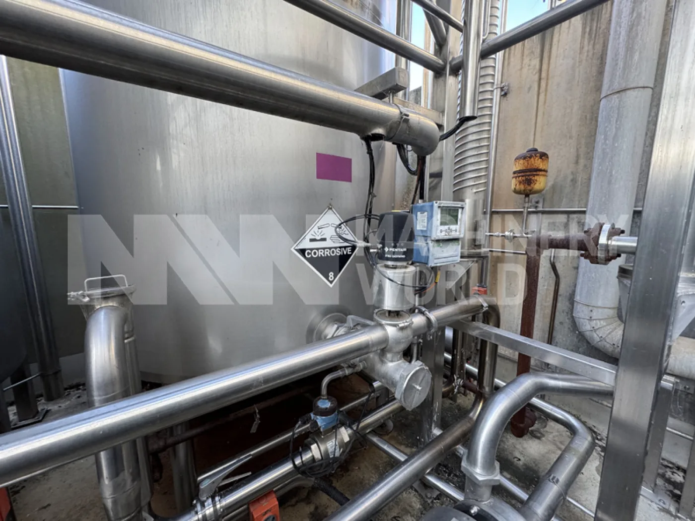 40,000 LPH GEA 4-Tank (3,000L) 1-Channel Automatic CIP System Plant - 3