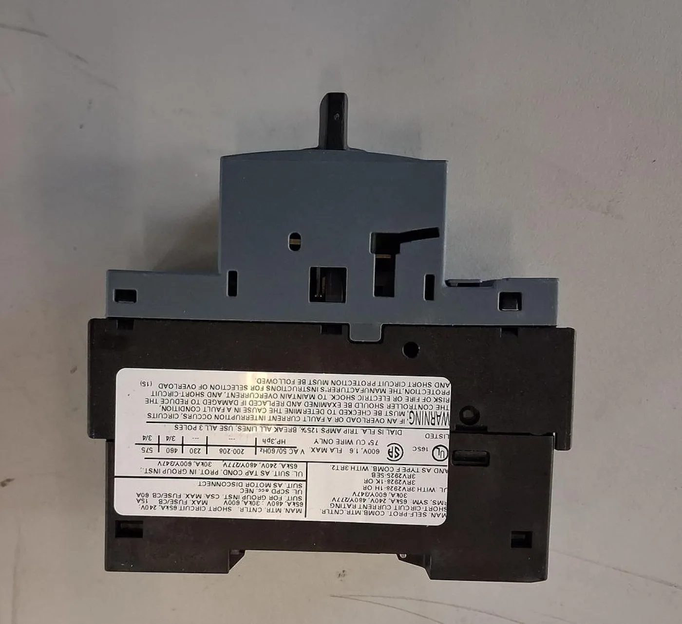 Siemens SIRIUS Motorschutzschalter 3RV2011-1AA10 - 7
