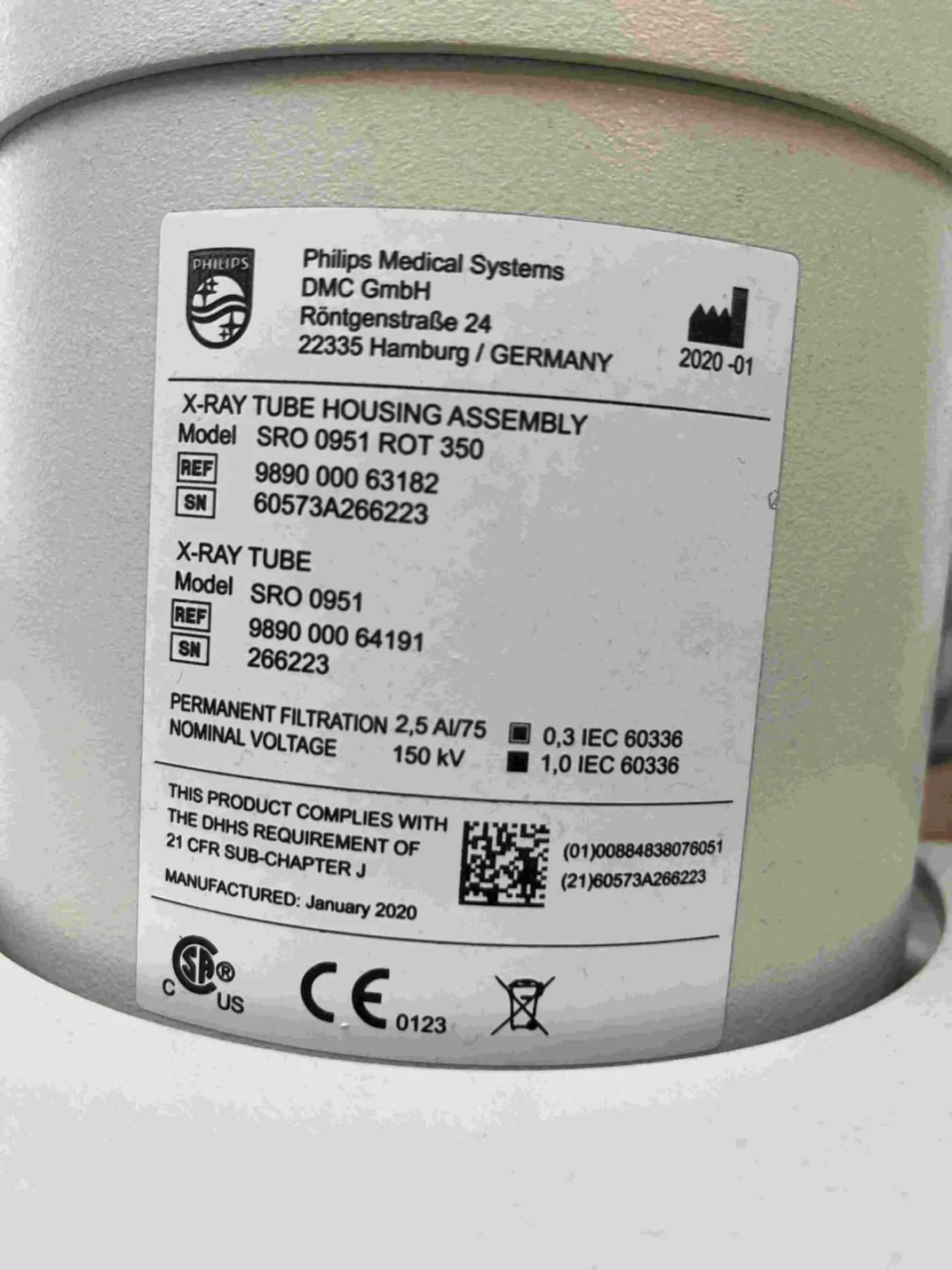 X-ray Tube SRO 0951 (Neuwertig) - 5