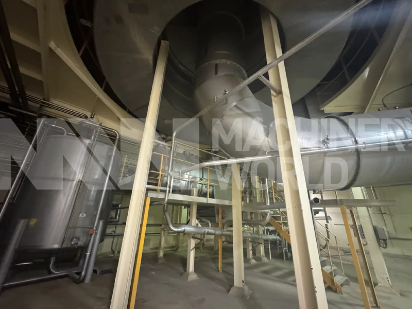 64,000kg per hour Stork TVR with Niro MVR Evaporator with TVR Finisher & Niro CDI920 Spray Dryer Plant (≤6Te per hour) MILK WHEY BUTTERMILK POWDER PLANT - 2