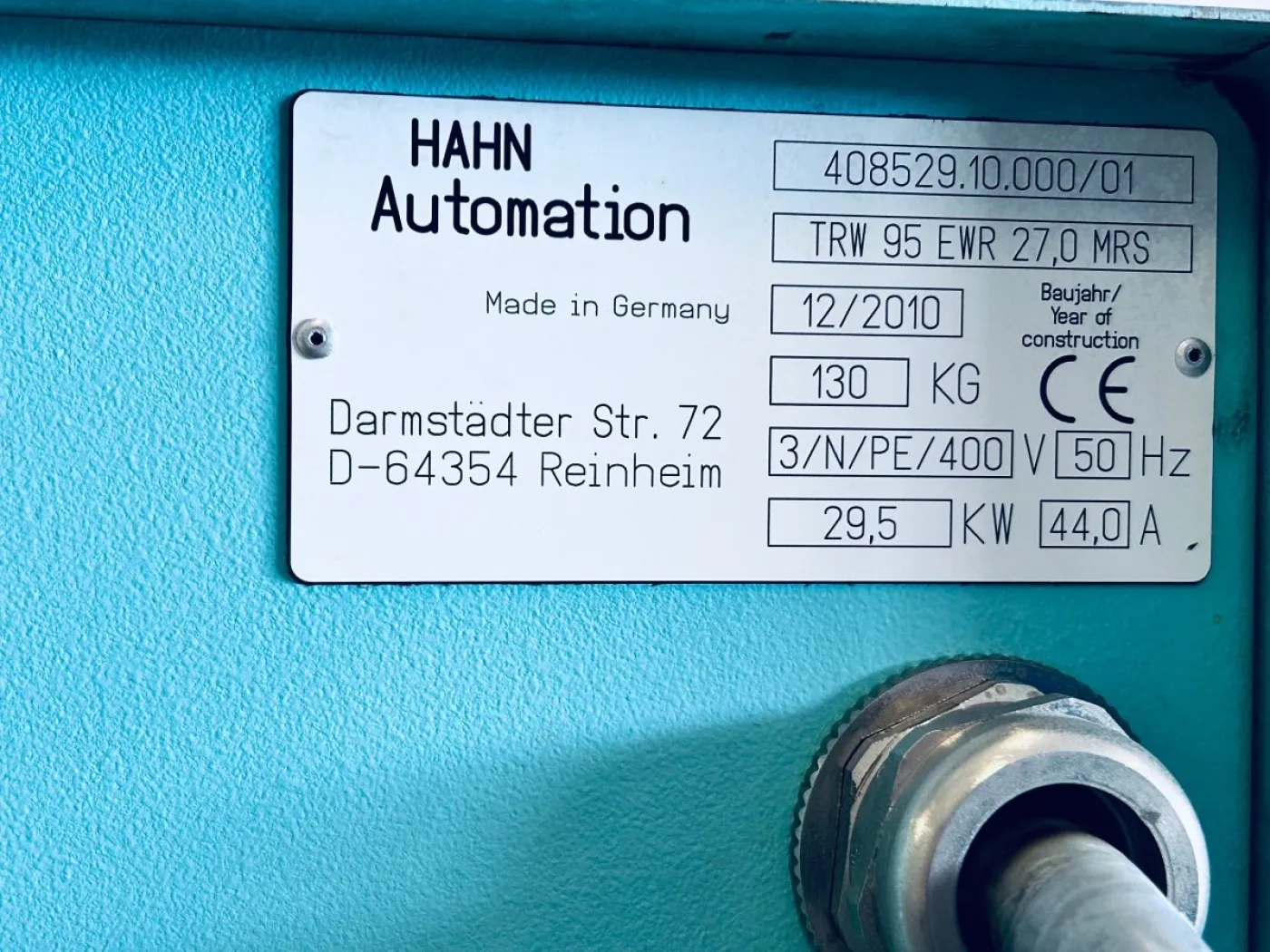 Remak Tempariergerät TRW 95 EWR 27.0 MRS - 6