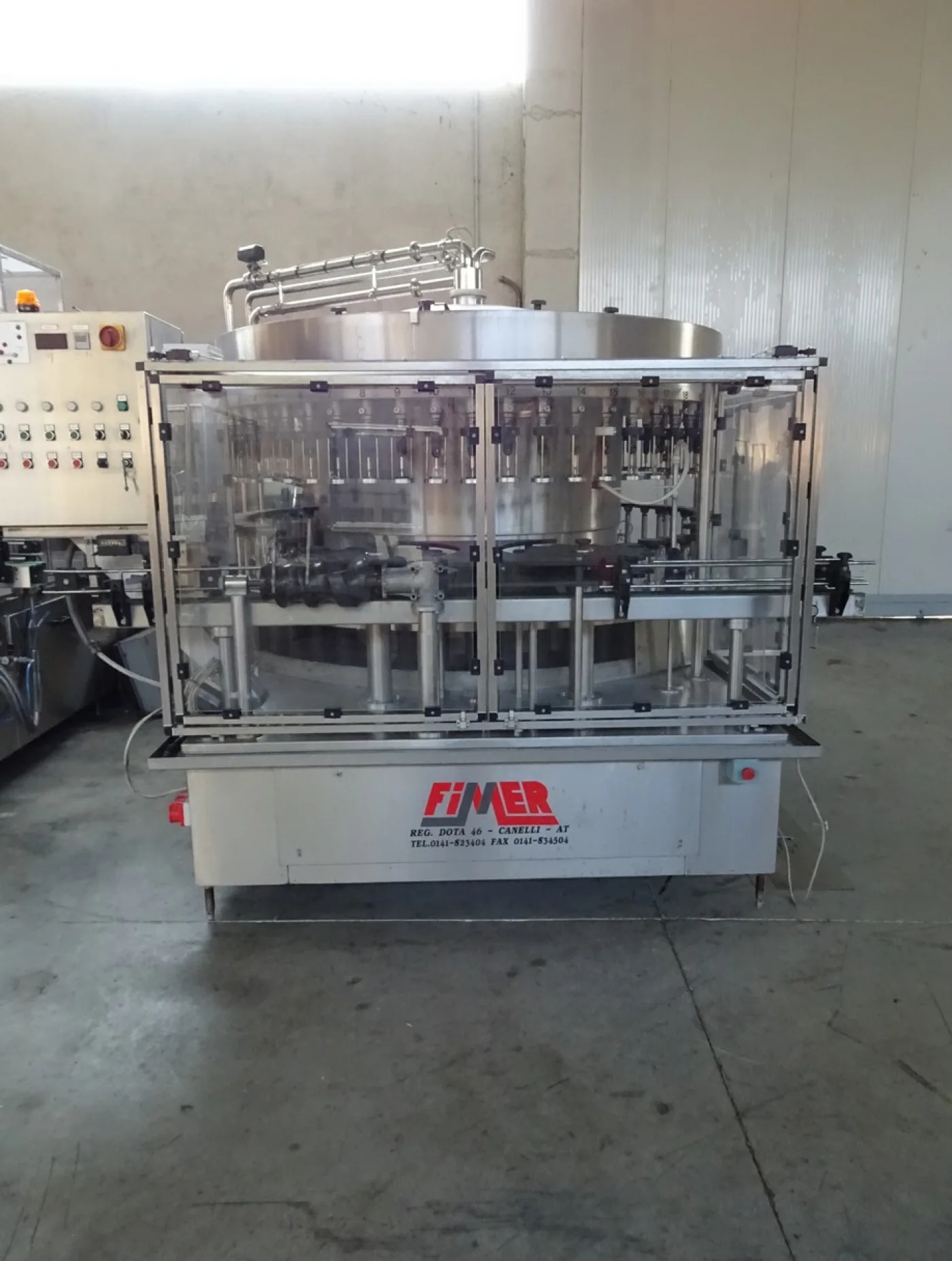 FILLING MACHINE FIMER 54 VALVES SECOND-HAND MACHINE - 6