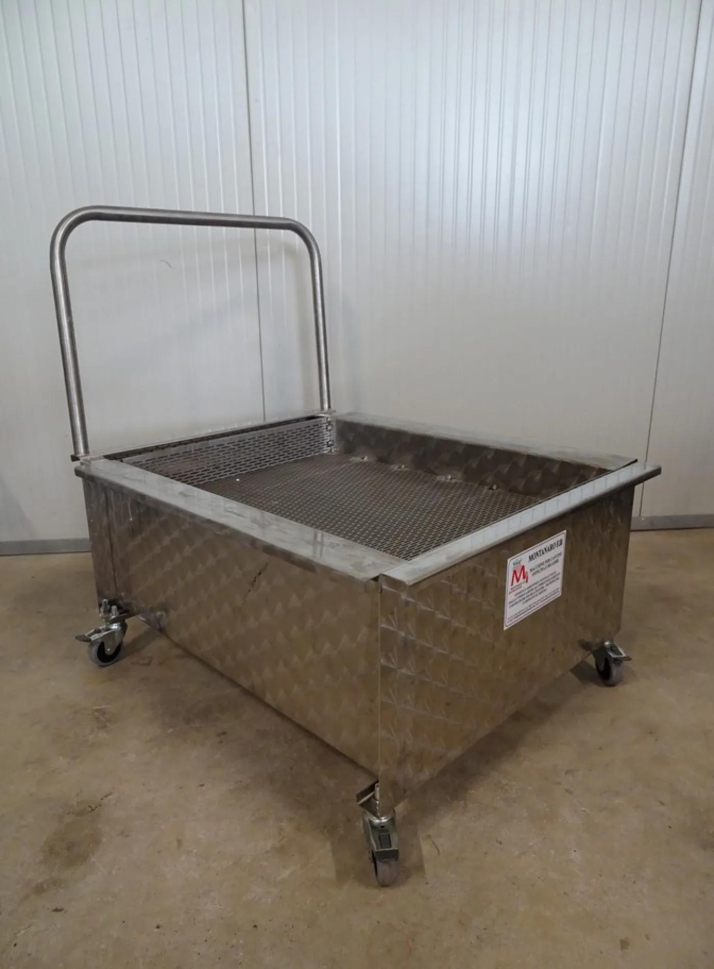 STAINLESS STEEL WINE FILTER, NEW EQUIPMENT - 1