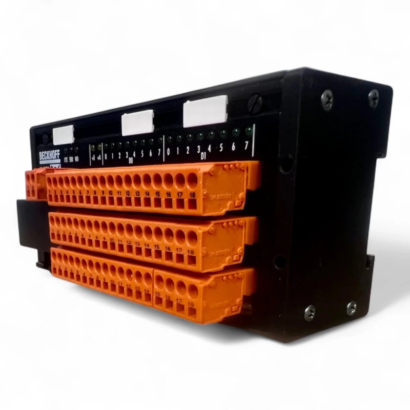HOMAG Beckhoff Ein- und Ausgangsmodul M1410001 24V LWL 8E 8A Homag 4086050289 ProdID 0220322261