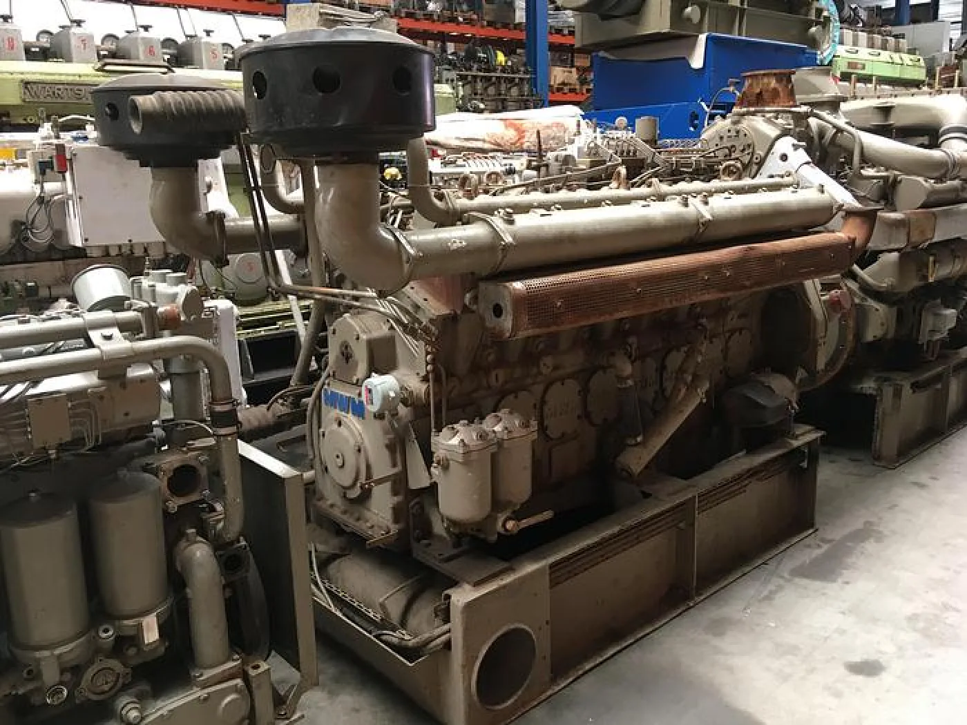 1975 MWM RHS 518-V16 - 3