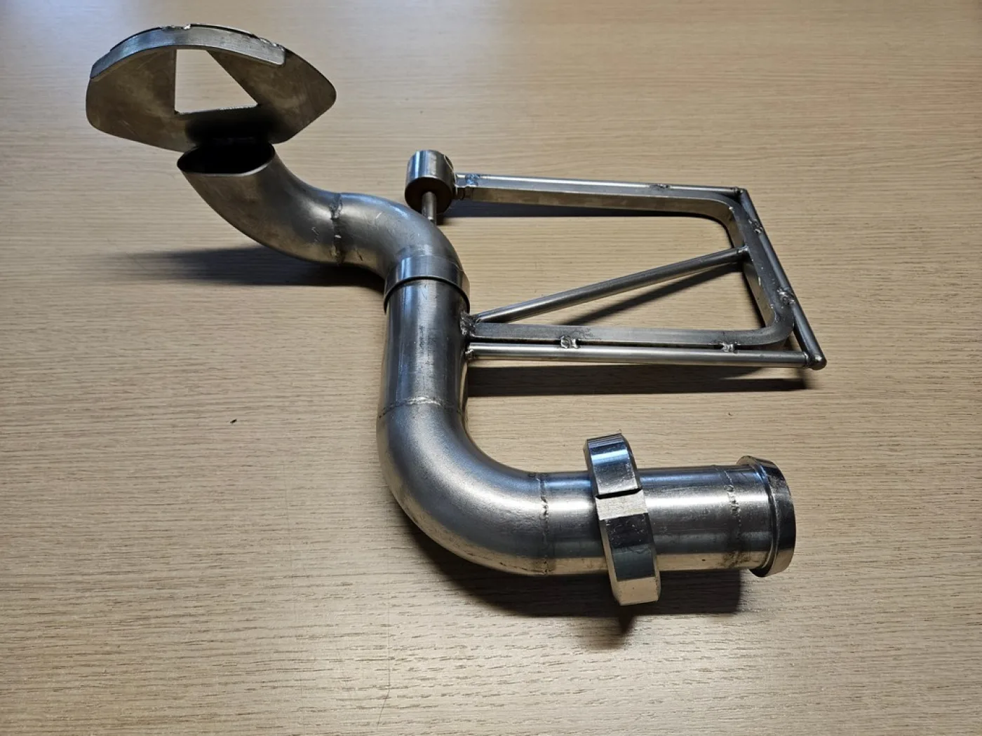 REVOLVING-ROTATING SPRAYER MADE IN STAINLESS STEEL, DN 40 FITTING, NEW EQUIPMENT - 2