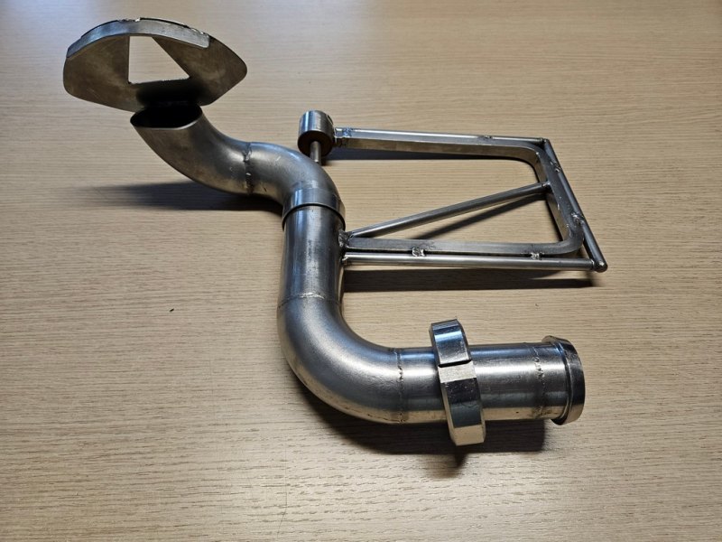 REVOLVING-ROTATING SPRAYER MADE IN STAINLESS STEEL, DN 40 FITTING, NEW EQUIPMENT