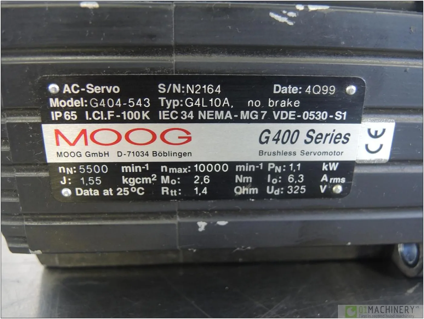 MOOG G404-543 AI1356 - 5