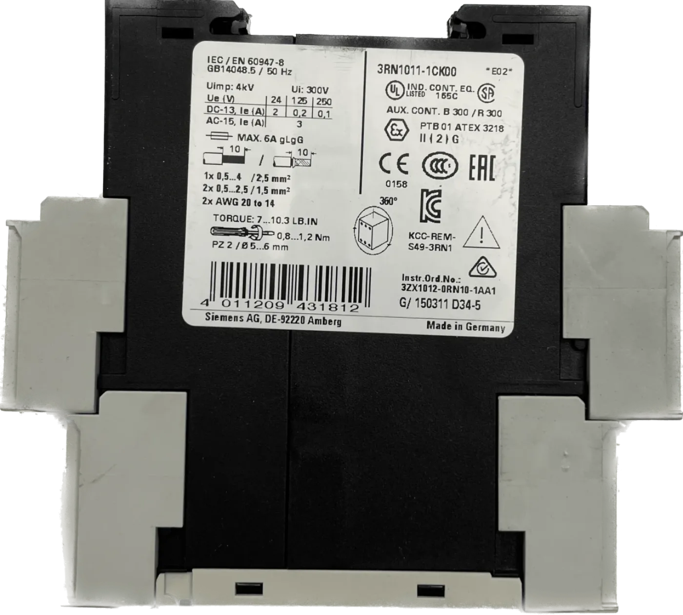 Siemens 3RN1010-1CB00 - 2