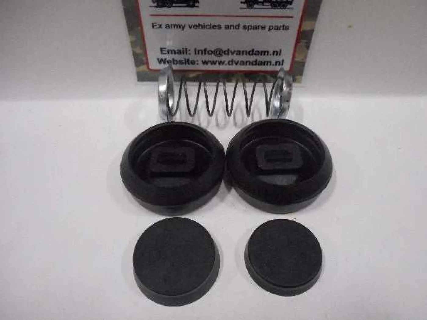 Reparatieset wielremcilinder ( met veer en afdichtingen ) - 2