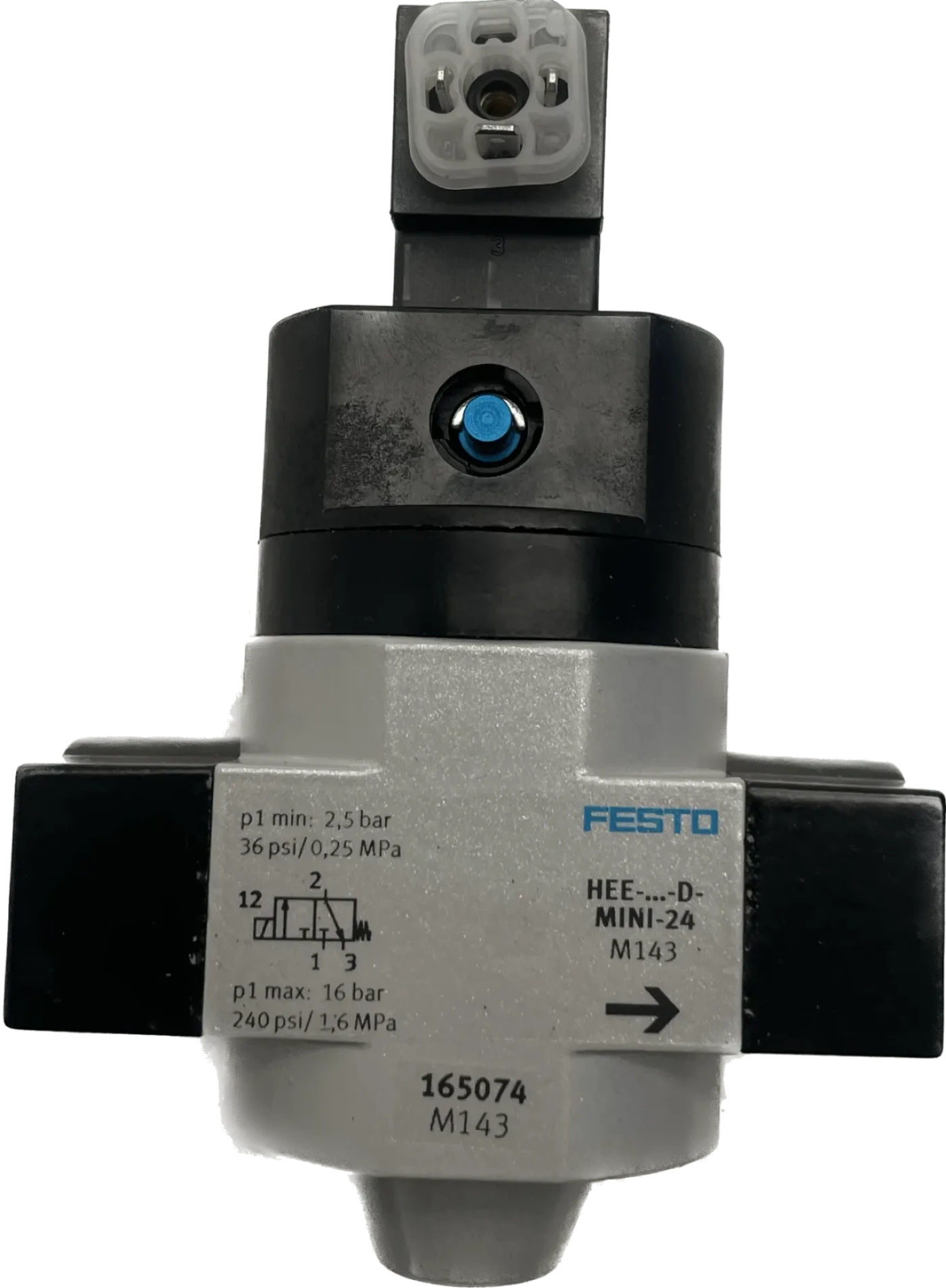 Festo Einschaltventil HEE-3/8-D-MINI-24 - 3