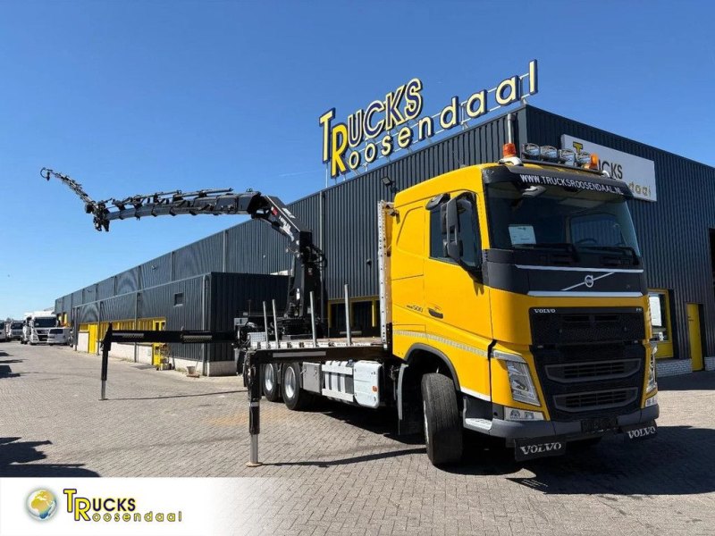 Volvo FH 500 + HIAB 638 E-6 + JIB 6x + 8X4 TRIDEM + EURO 6 + REMOTE