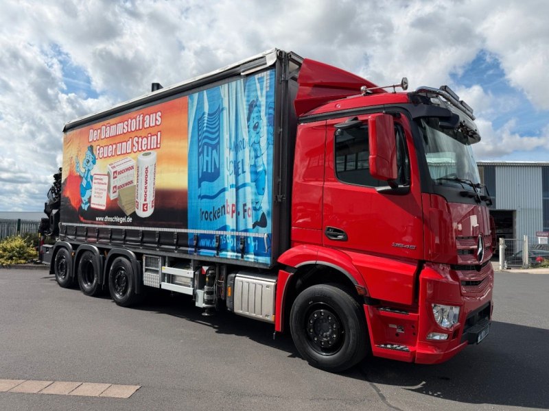 Mercedes Benz Actros 3645 8x2/6 Hiab 358 E-5 Jib 70X-3 Hubdach