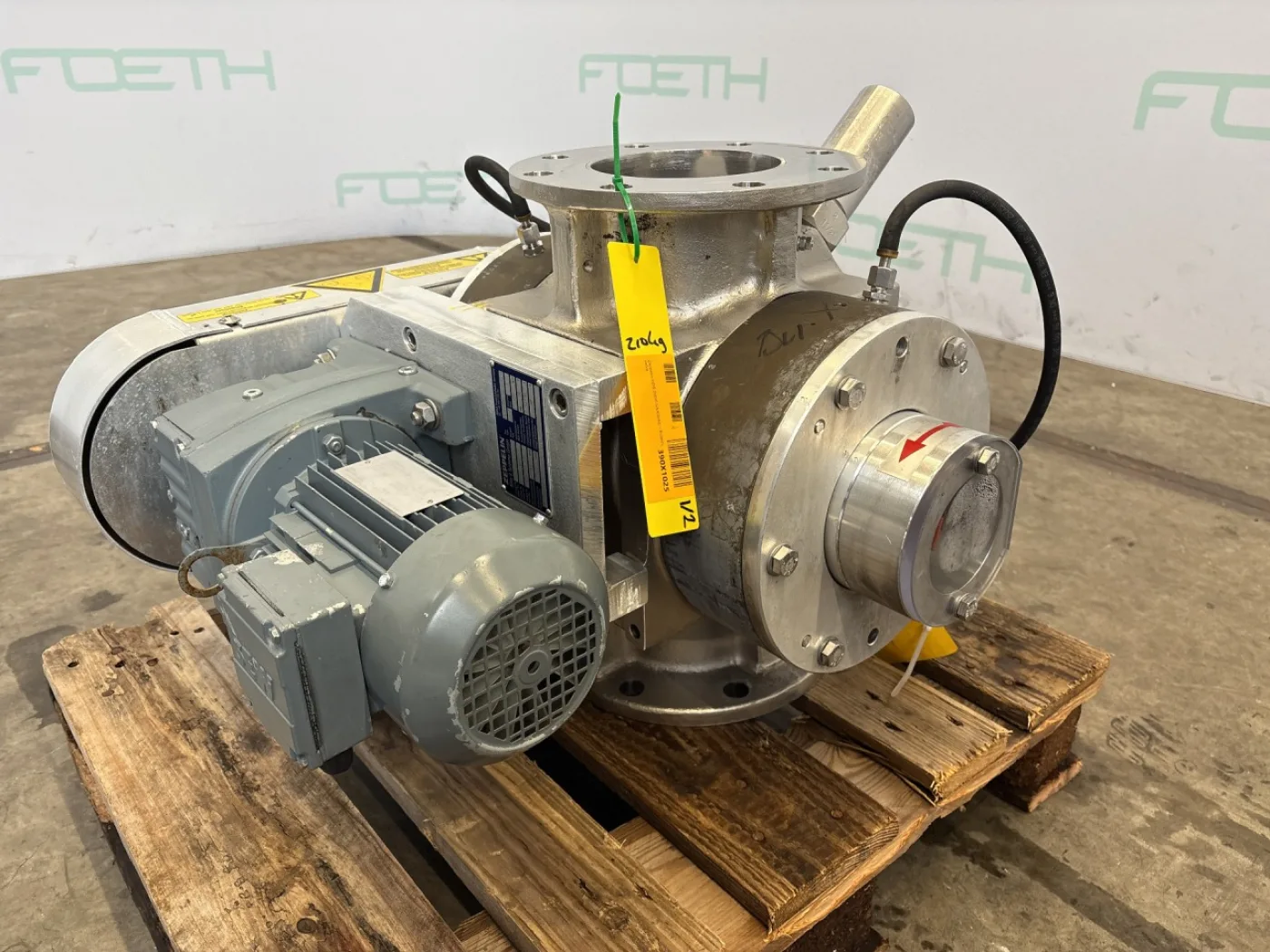 Zeppelin HDS 200/5 SS/SS/AC with silo - Rotating valve - 8