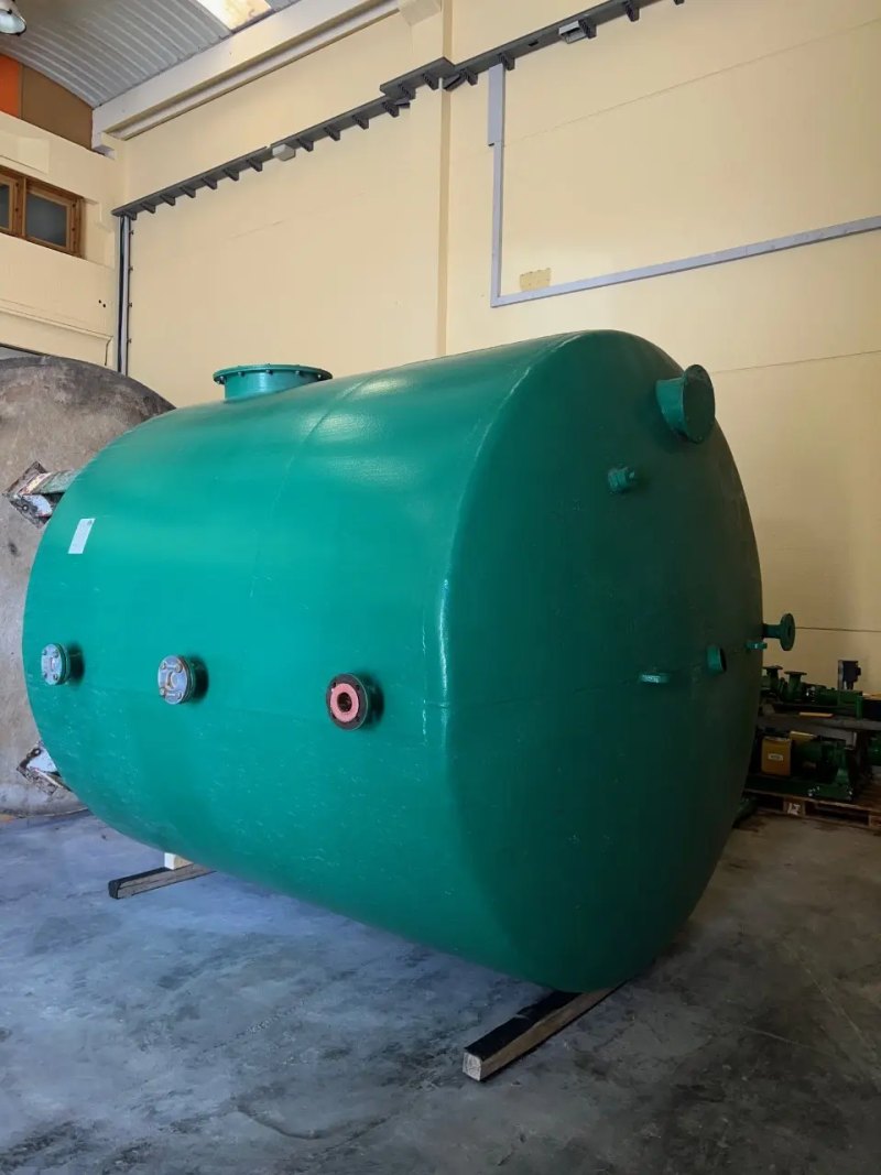 USED IRON TANK 12500 LITERS