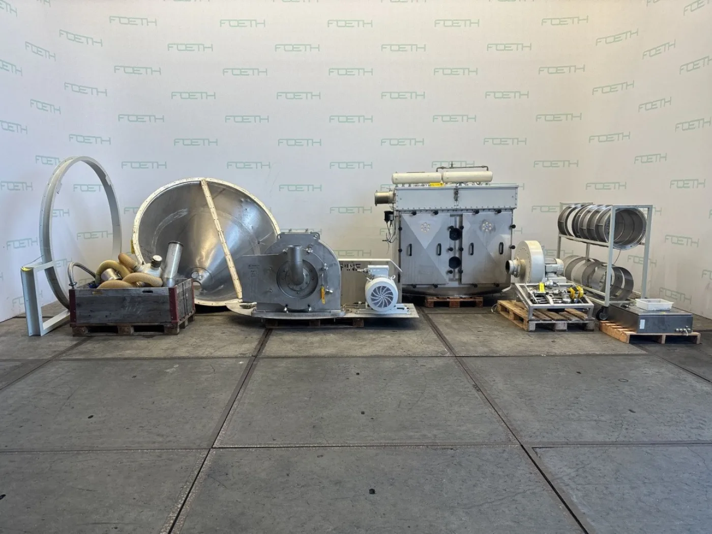 Hosokawa Alpine 500 UPZ — Cryogenic Fräsen Line - Fine Impact Mill - 6