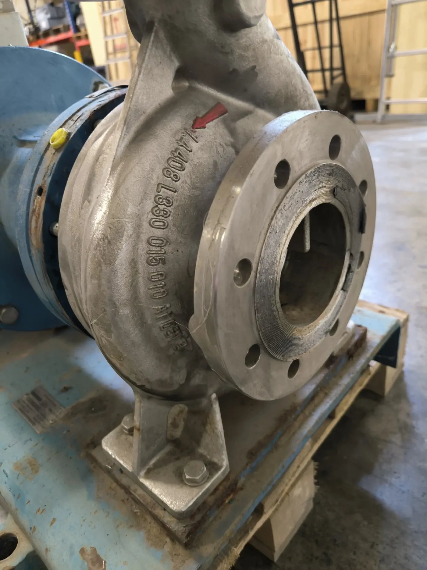 USED STERLING SIHI CBED 065200-183CF3AE4EEY CHEMICAL PROCESS CENTRIFUGAL PUMP - 5