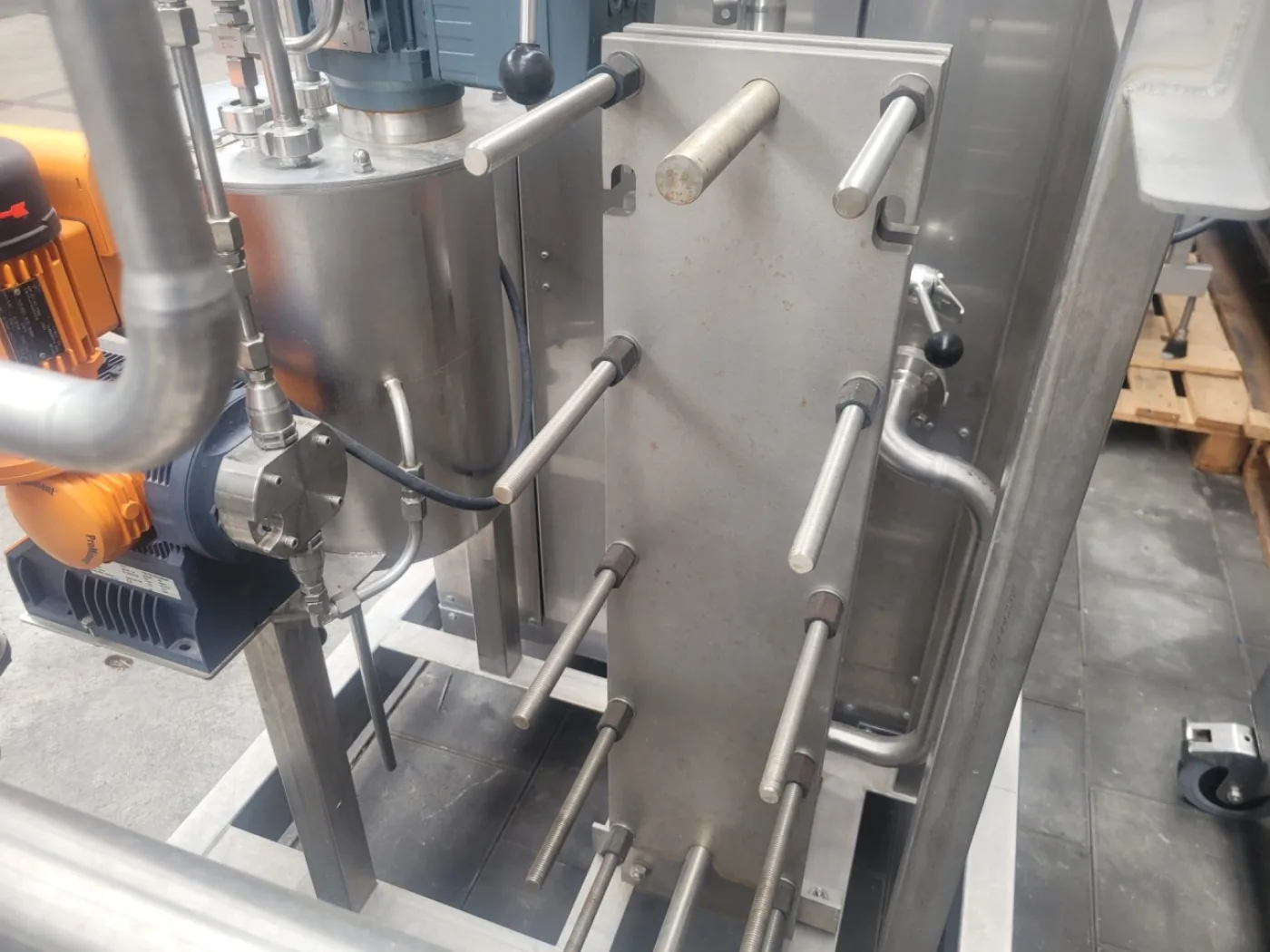 StrassBurger Filter GmbH SF 300 OD 40 + chiller/mixing vessel - Filterpress - 2
