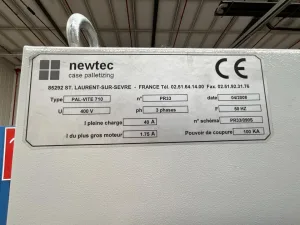 2008 Newtec Newtec PAL-VITE 710 Palletiser - Line 7
