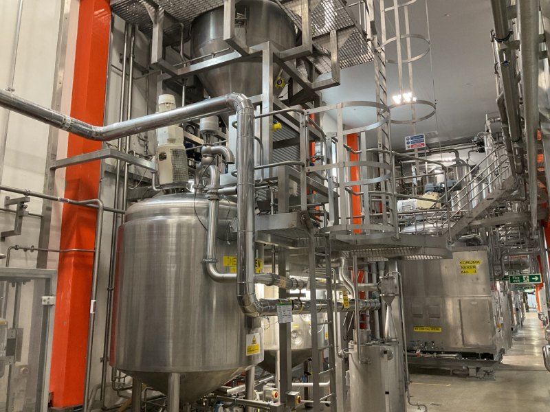 Diesenvale Mixing skid (2 x 3000 l) - Stirring vessel