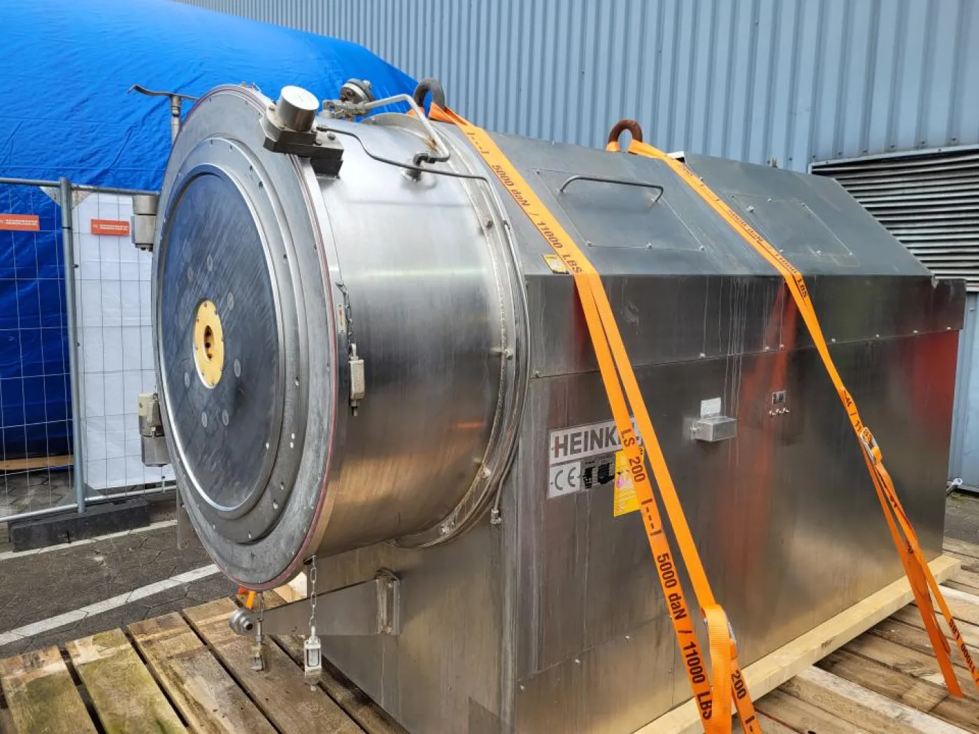 1996 Heinkel Horizontal peeler - Inverting filter centrifuge - 8