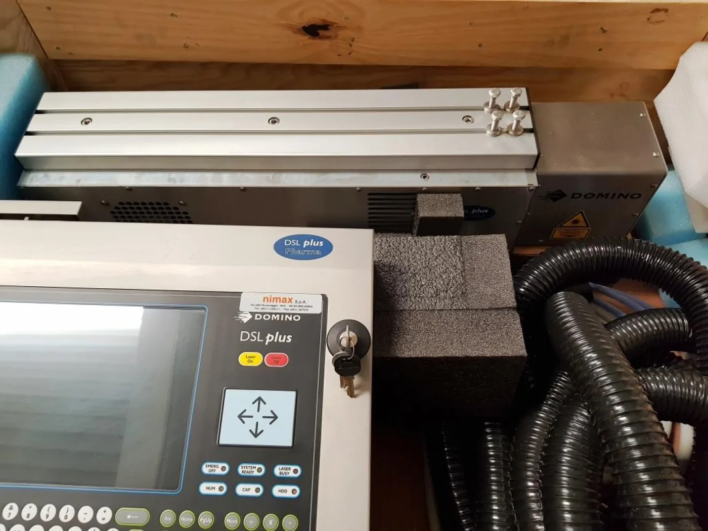 MARCATORE CODIFICATORE LASER – DOMINO – MOD. BCP5 DPX1000 - 2