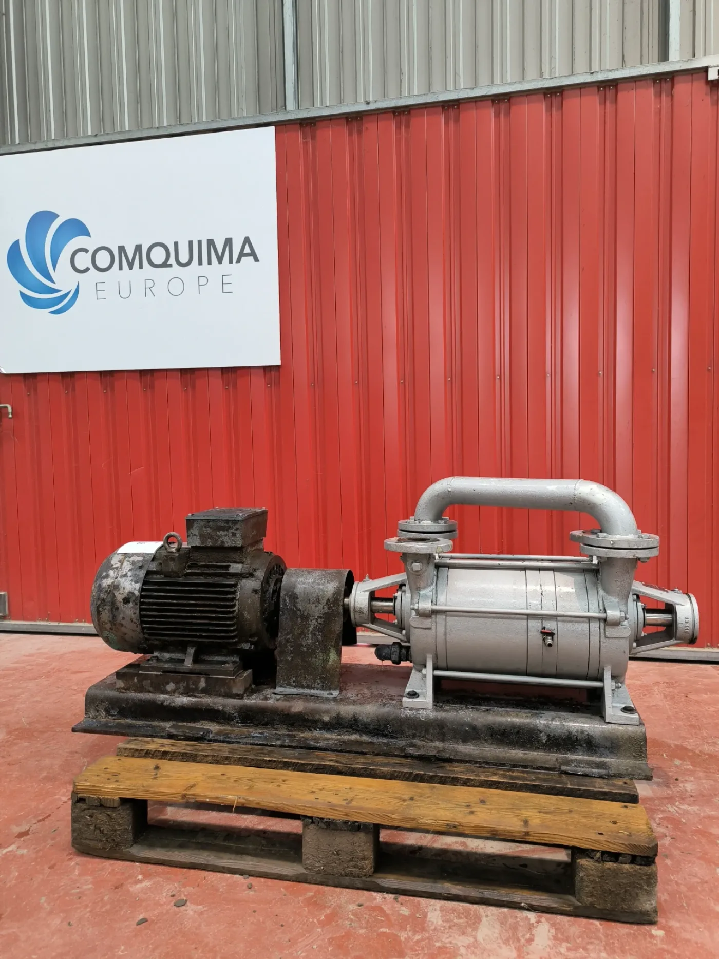 LIQUID RING VACUUM PUMP MECANICA PRIM V.330.208.M 410 m3/h 11 kW - 1