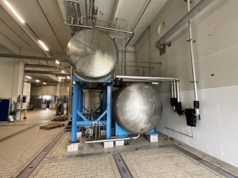 Unknown 10000 Litre Stainless Steel Horizontal Syrup Storage Tank - S