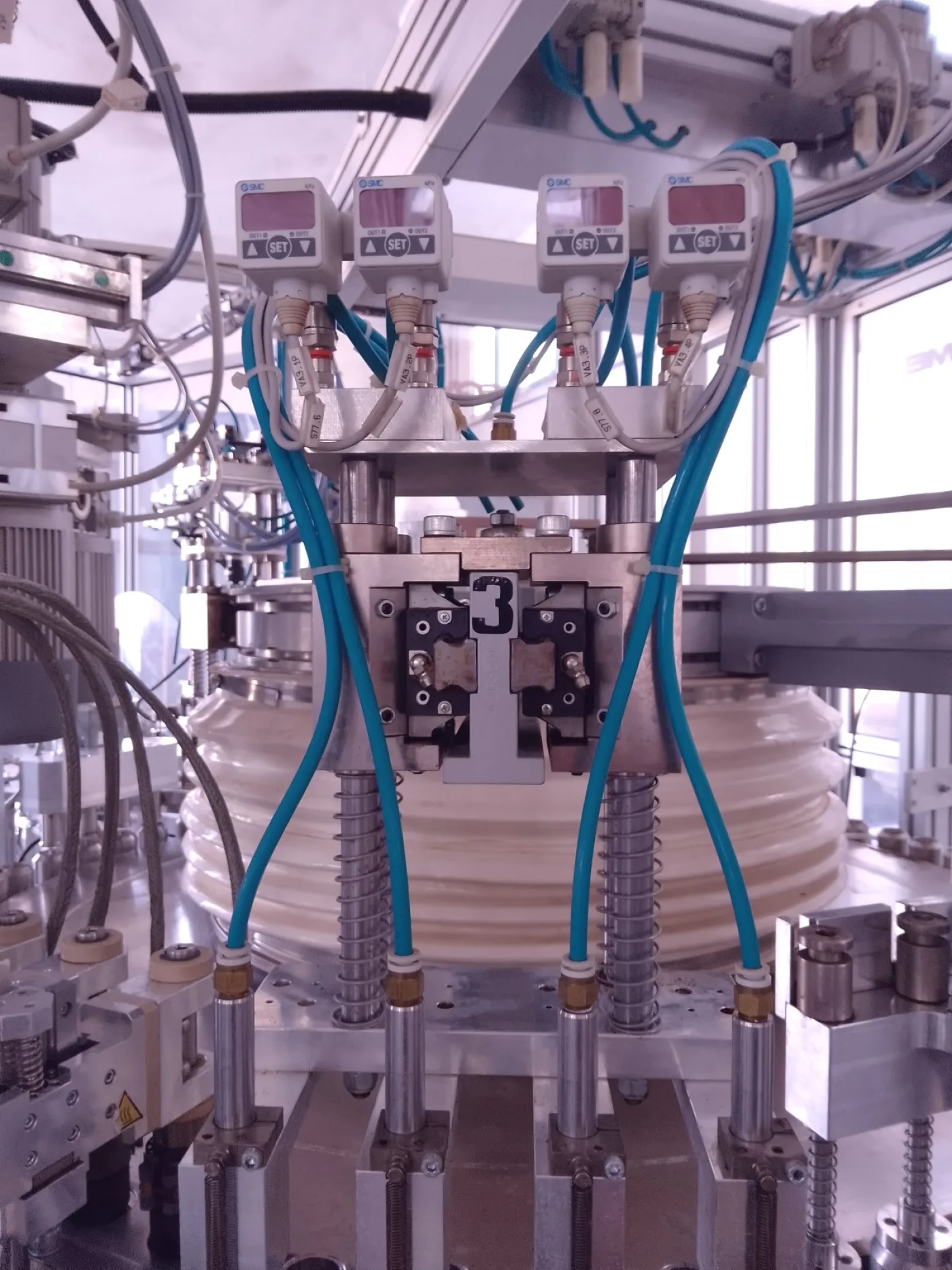 LINEA DI CONFEZIONAMENTO DI CAFFÈ IN CAPSULE – TECMES – MOD. MB 55 BR3 - 2