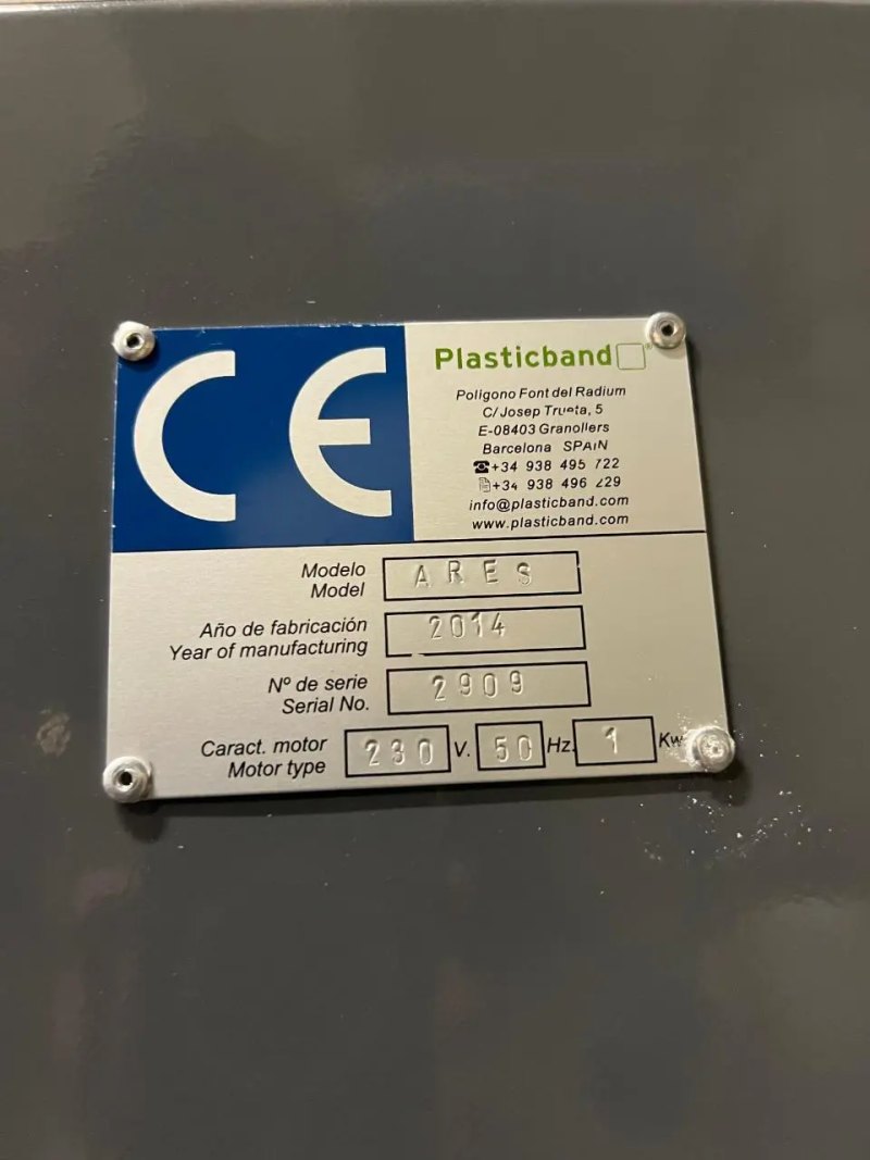 USED PLASTICBAND ARES SHRINKER