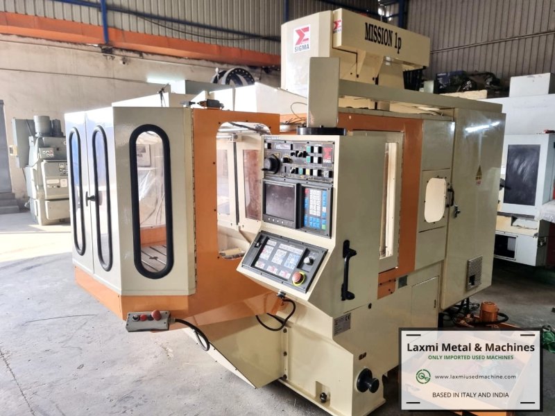 DOUBLE PALLET VMC, SIGMA (Italy) - MISSION 1P - Laxmi Metal & Machines, Rohtak