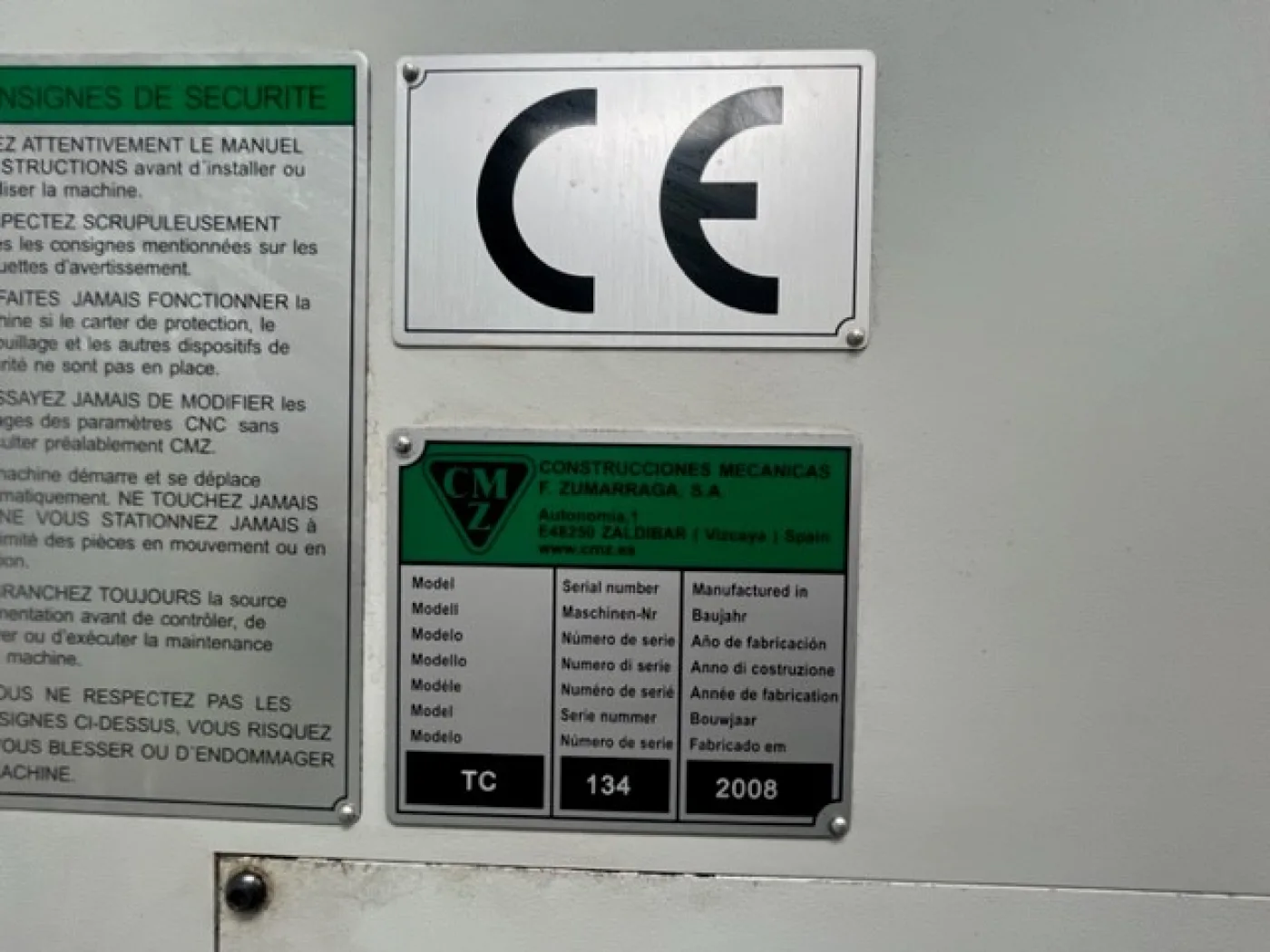CNC Turning Machine – CMZ TC35M - 8