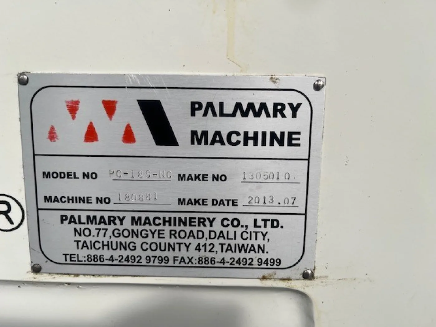 Centerless Grinding Machine – PALMARY PC-18S-NC - 4