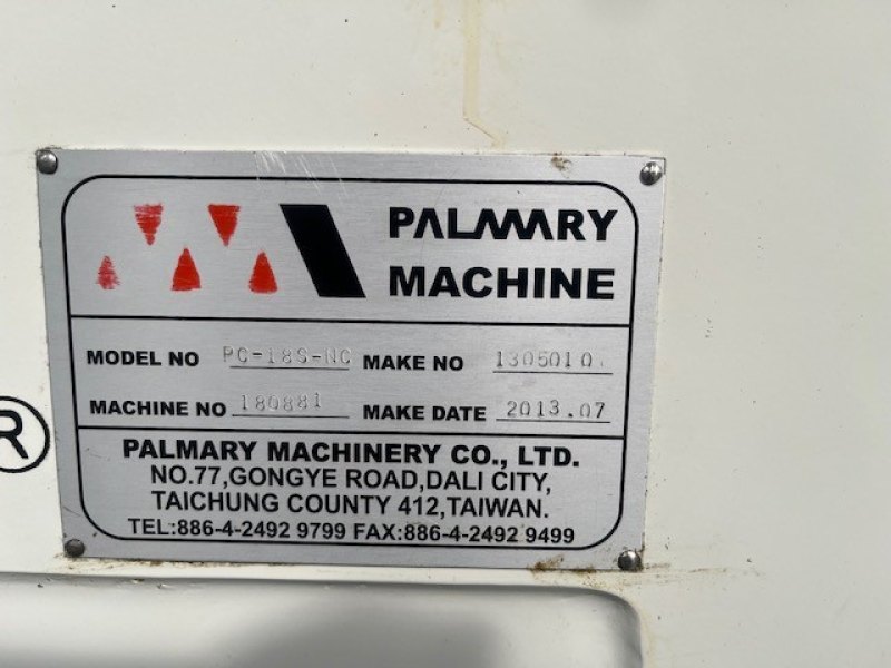 Centerless Grinding Machine – PALMARY PC-18S-NC