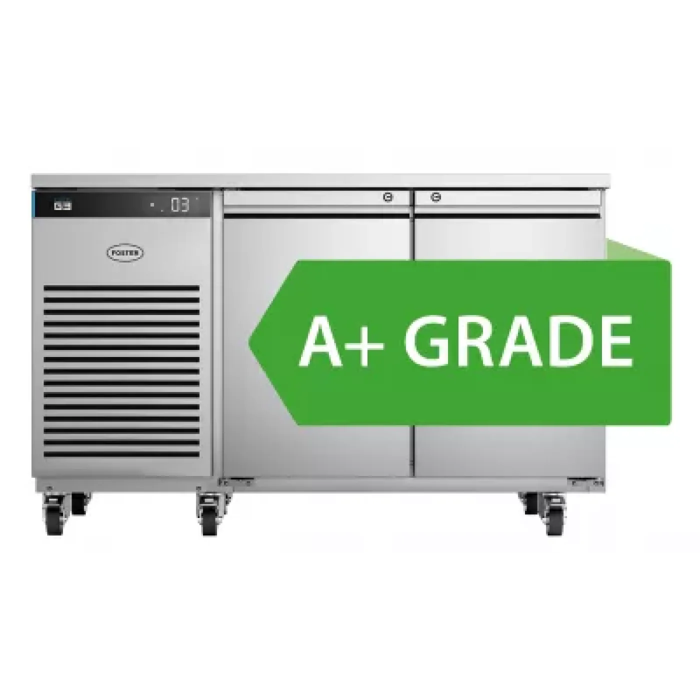Foster EP1/2H/43-102 EcoPro G3 2 Door Refrigerated Counter 280 Litres - islandcatering - 1