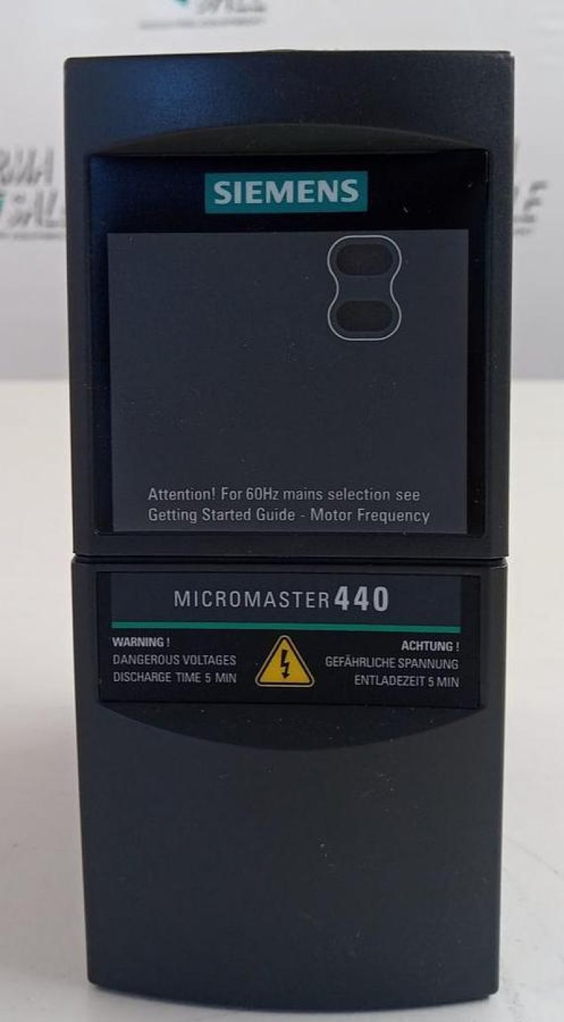 Siemens MICROMASTER 440 6SE6440-2UD17-5AA1 Frequency Converter