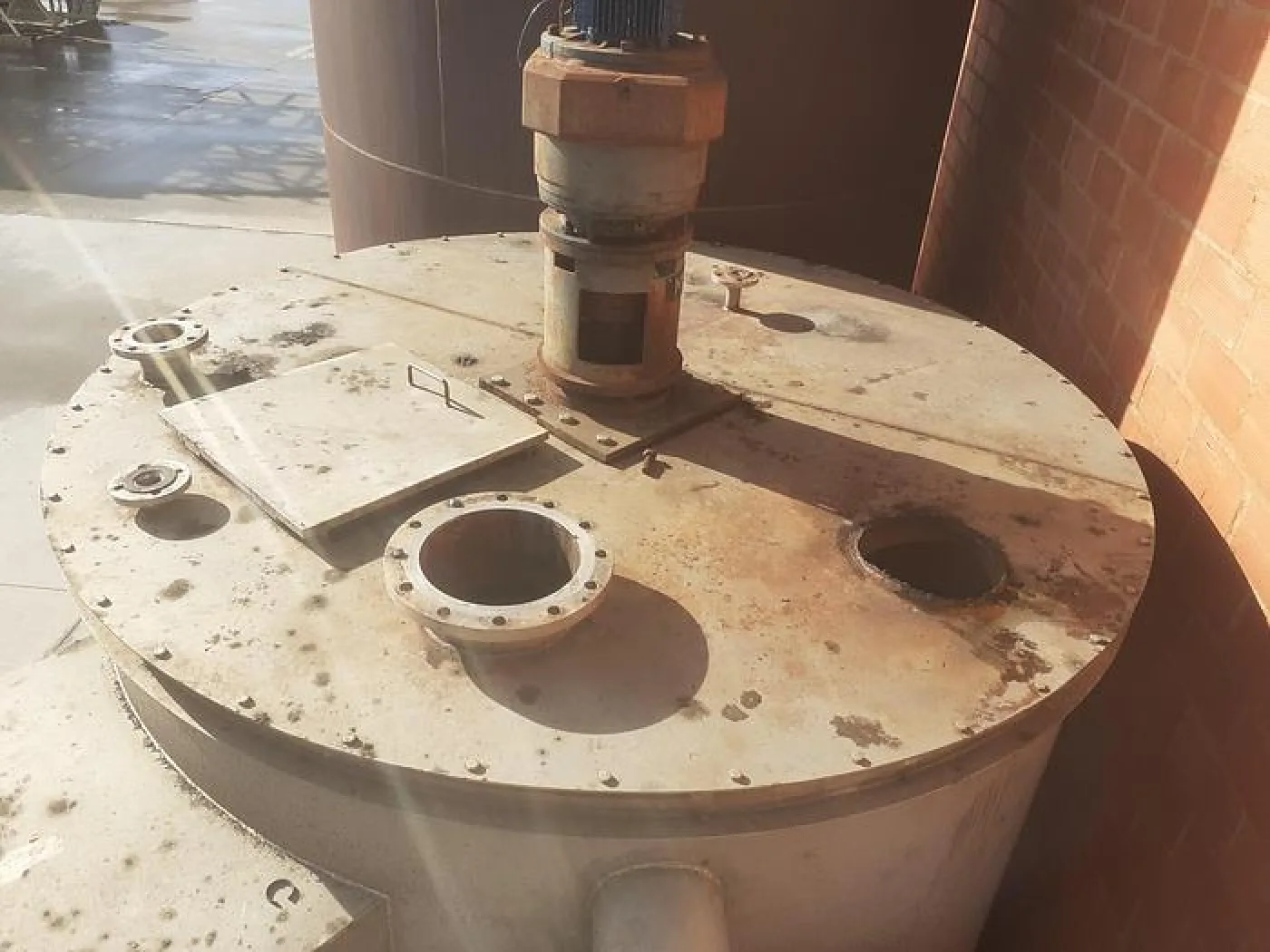 Reservatório de Inox com misturador de 6000 L - 2