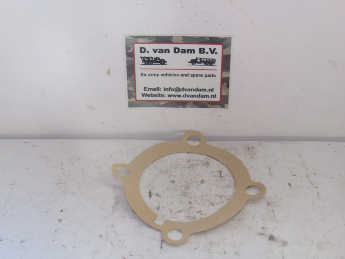 Pakking lagerdeksel 6x6 tussenbak (0.022") - 1