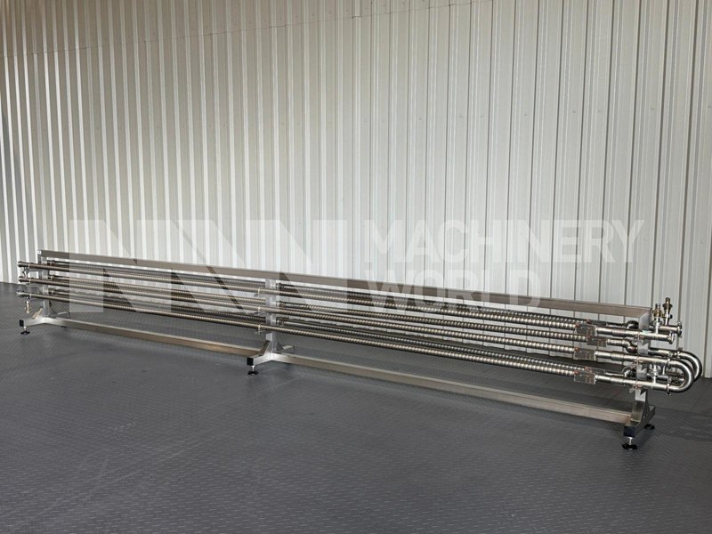 MBS MLW Multitube Corrugated Shell-in-Tube Tubular Heat Exchanger (Year 2018)