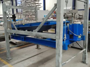 Vibrating screen