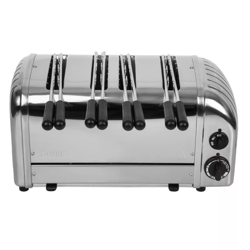 Dualit 4 Slice Sandwich Toaster Stainless Steel 41036 - islandcatering