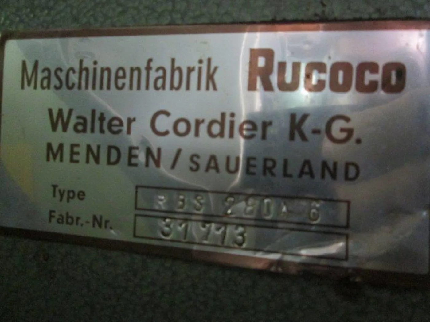 RBS 280 A-6 RUCOCO 1971 - 5