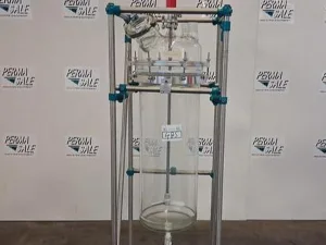 GKB GlasKeller 50 L Glasreaktor – Laborreaktoranlage mit Rührwerk und Stativsystem